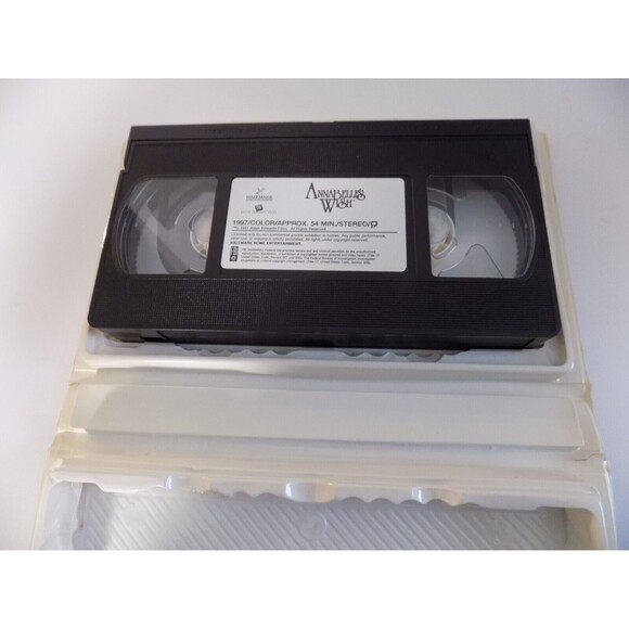 Annabelle's Wish Clamshell Box VHS 1997 Kids Christmas Movie Randy Travis TESTED - Picture 5 of 7